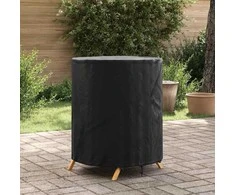Stalo uždengimas Paprastas Juoda 62 x 62 x 70 cm audinys