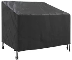 Sodo kėdės dangtis Juoda 96 x 79 x 74 cm 600D Oksfordo audinys
