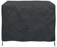 Baldų uždangalas Paprastas Juoda 113 x 113 x 73 cm 600D
