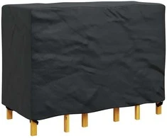 Baldų uždangalas Paprastas Juoda 130 x 80 x 70 cm 210D