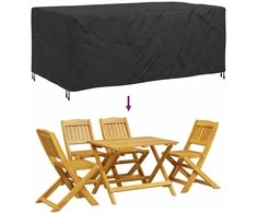 Baldų uždangalas Paprastas Juoda 240 x 110 x 70 cm 210D