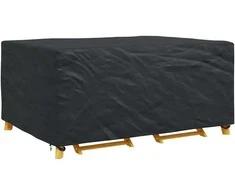 Baldų uždangalas Paprastas Juoda 240 x 160 x 100 cm 210D