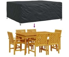 Baldų uždangalas Paprastas Juoda 250 x 210 x 90 cm 420D