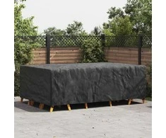 Baldų uždangalas Paprastas Juoda 300 x 200 x 90 cm 210D