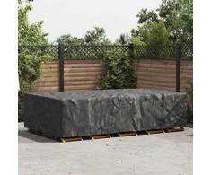 Baldų uždangalas Paprastas Juoda 305 x 190 x 85 cm 600D