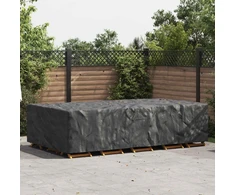 Baldų uždangalas Paprastas Juoda 305 x 190 x 85 cm 600D