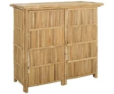 Lauko baro stalas Natūrali 115 x 55 x 105 cm Bambukas