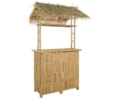 Lauko baro stalas Natūrali 115 x 95 x 215 cm Bambukas