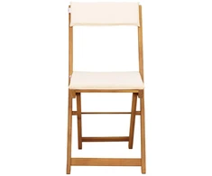 Lauko bistro kėdės 2 pcs Kreminė balta 40 x 53 x 80 cm