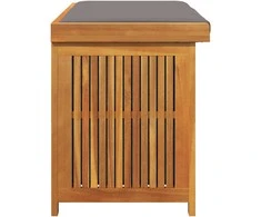 Lauko dėžė pagalvėlėms, 113x50x60,5 cm, akacijos masyvas