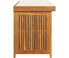 Lauko dėžė pagalvėlėms, 113x50x60,5 cm, akacijos masyvas