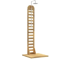 Lauko dušas 225 cm Kietas akacijos medis ir nerūdijančio plieno