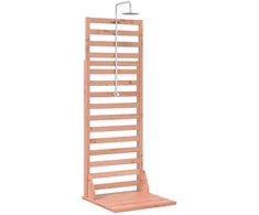 Lauko dušas 225 cm Kietosios maumedžio ir nerūdijančio plieno