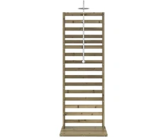 Lauko dušas 225 cm Natūrali