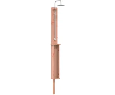 Lauko dušas 246 cm Kietosios maumedžio ir nerūdijančio plieno