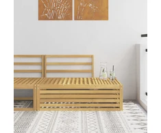 Lauko galinė sofa Balta 115 x 83 x 73 cm