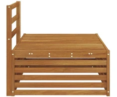Lauko galinė sofa Natūrali 115 x 83 x 73 cm