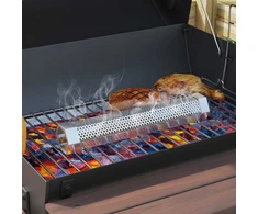 Lauko grilis Ø 40 x 80 cm Plienas Juoda
