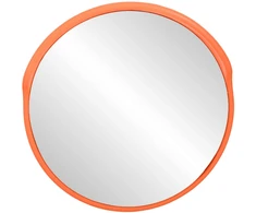 Lauko įgaubtas eismo veidrodis Oranžinė Ø75 cm Polikarbonatas