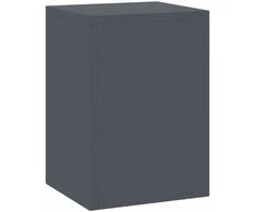 Augalų stovas 2 pcs Antracitas 24 x 24 x 35 cm Plienas