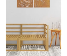 Lauko kampinis sofa Balta 83 x 83 x 73 cm