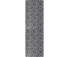 Lauko kilimas ARAKIL Baltas ir Juodas 80x250 cm PP