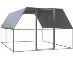 Lauko narvas viščiukams, 3x4x2m, galvanizuotas plienas