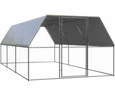 Lauko narvas viščiukams, 3x6x2m, galvanizuotas plienas