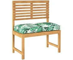 Pagalvėlė 2 pcs Lapų raštas 40 x 40 x 8 cm Oksfordo audinys