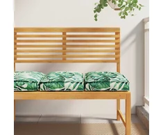 Pagalvėlė 2 pcs Lapų raštas 40 x 40 x 8 cm Oksfordo audinys