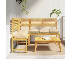Pagalvėlė 6 pcs Smėlio 40 x 40 x 8 cm Oksfordo audinys