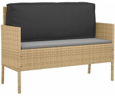 Pagalvėlė Juoda 120 x 40 x 12 cm Oksfordo audinys