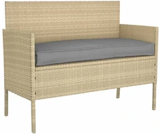 Pagalvėlė Pilka 110 x 40 x 8 cm Oksfordo audinys