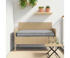 Pallet pagalvių rinkinys 2 pcs Pilka 150 x 40 x 8 cm