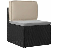 Pagalvėlė Taupe 60 x 40 x 12 cm Oksfordo audinys