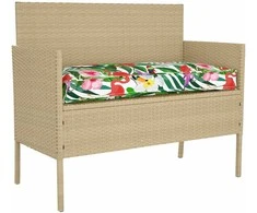 Pagalvėlė Gėlių Įvairiaspalvis 100 x 40 x 8 cm Oksfordo audinys