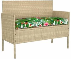 Pagalvėlė Gėlių Įvairiaspalvis 110 x 40 x 8 cm Oksfordo audinys