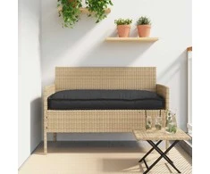 Pagalvėlė Juoda 100 x 40 x 8 cm Oksfordo audinys