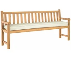 Pallet pagalvė Kreminė 200 x 40 x 8 cm Oksfordo audinys