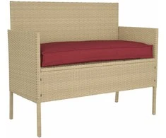 Pagalvėlė Vyno raudona 100 x 40 x 8 cm Oksfordo audinys
