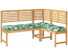 Pagalvėlė 6 pcs Lapų raštas 40 x 40 x 8 cm Oksfordo audinys