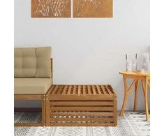Lauko pakojis Natūrali 79 x 79 x 37 cm Kietos akacijos mediena