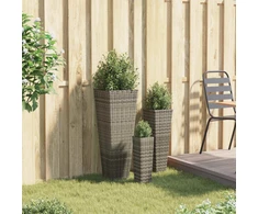 Lauko rinkinys 3 vnt. 30 x 30 x 80 cm Metalas