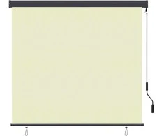 Roletas Kreminė 180 x 250 cm Audinys ir aliuminis