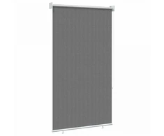 Lauko roletai 90% UV blokavimui Šviesiai pilka 80 x 140 cm HDPE