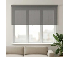 Lauko roletai 90% UV blokavimui Šviesiai pilka 140 x 140 cm