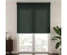 Lauko roletai 90% UV blokavimui Tamsiai žalia 80 x 230 cm HDPE