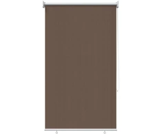 Lauko roletai 90% UV blokavimui Taupe 100 x 230 cm HDPE