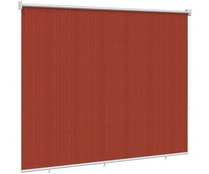 Lauko roletai 90% UV blokavimui Terakota 200 x 140 cm HDPE