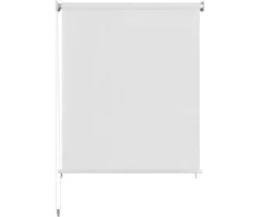 Lauko roletas, 125 (plotis) x 230 (aukštis) cm, baltos spalvos